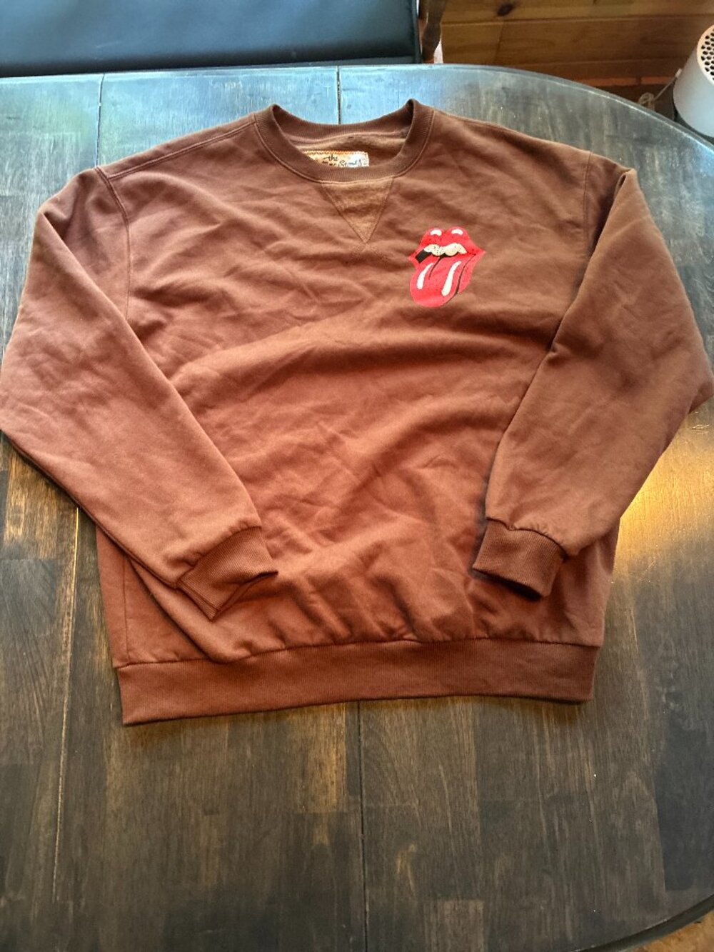 The Rolling Stones Men's Brown Jumper